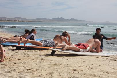 Surf Lesson Cerritos Pablo Bonilla